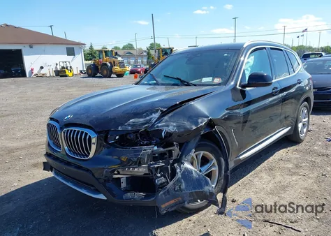 2020 BMW X3 Sdrive30I z USA, uszkodzony, nr VIN 5UXTY3C09LLU72718